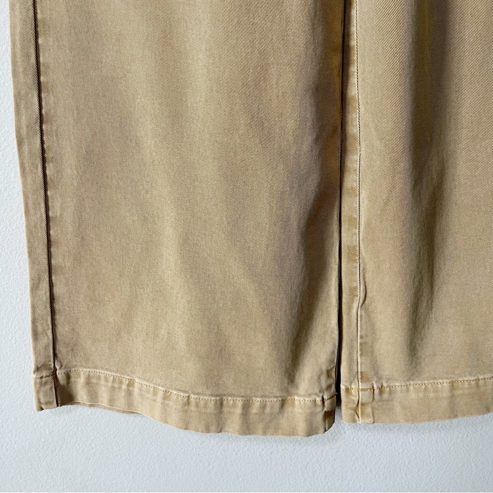 Boden NWT Khaki Wide Leg Pants Size US 6 Petite Highrise Business Casual Work - Picture 4 of 10